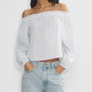 Aritzia Sunday Best - Minerva Poplin Blouse